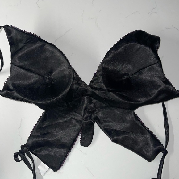 Sequin purple butterfly Halloween top - Picture 2 of 2